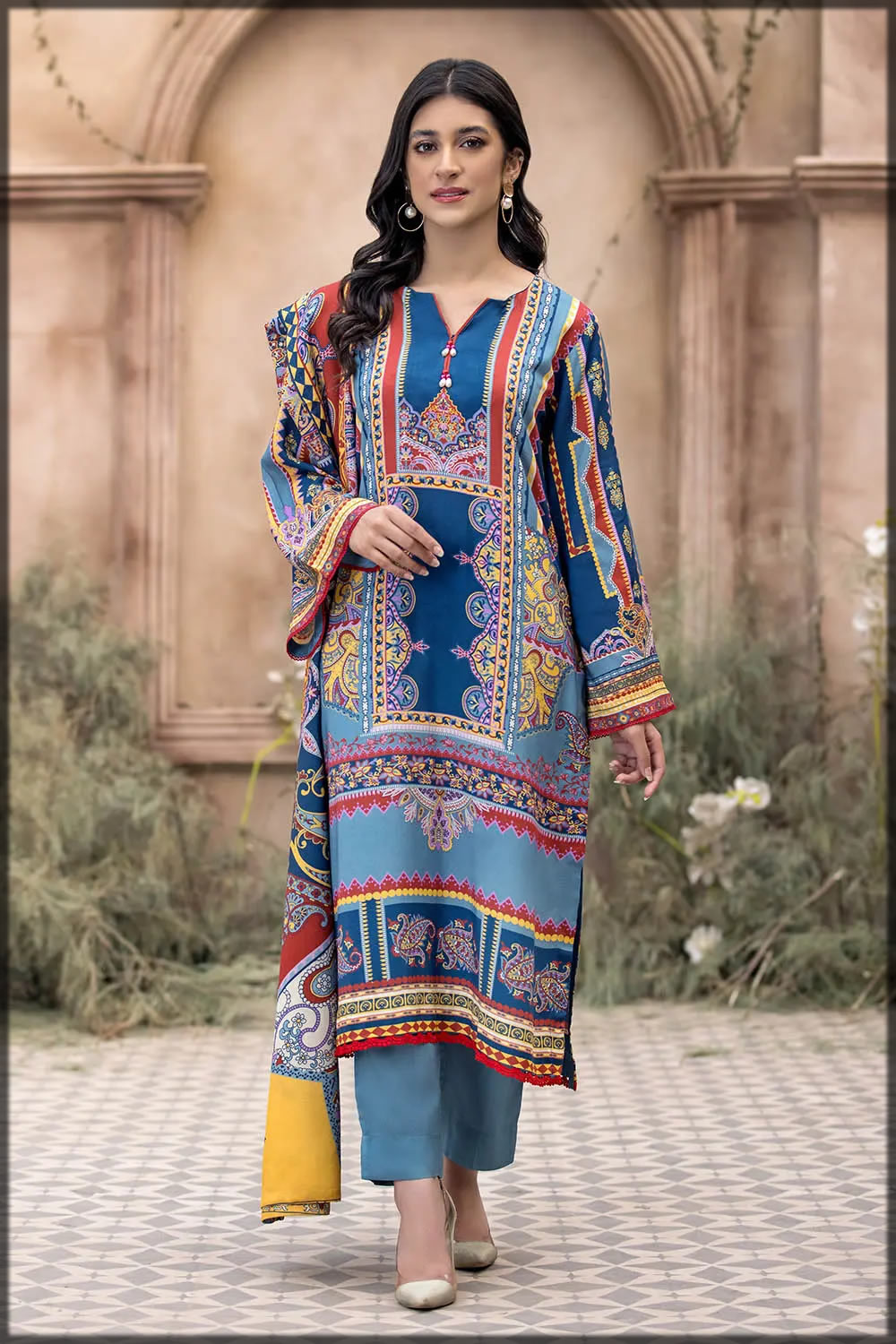 gul ahmed winter linen collection
