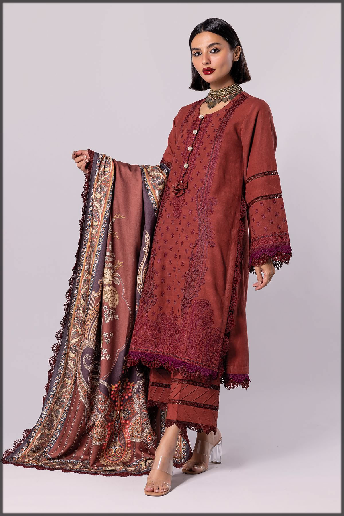 khaadi khaddar collection for women