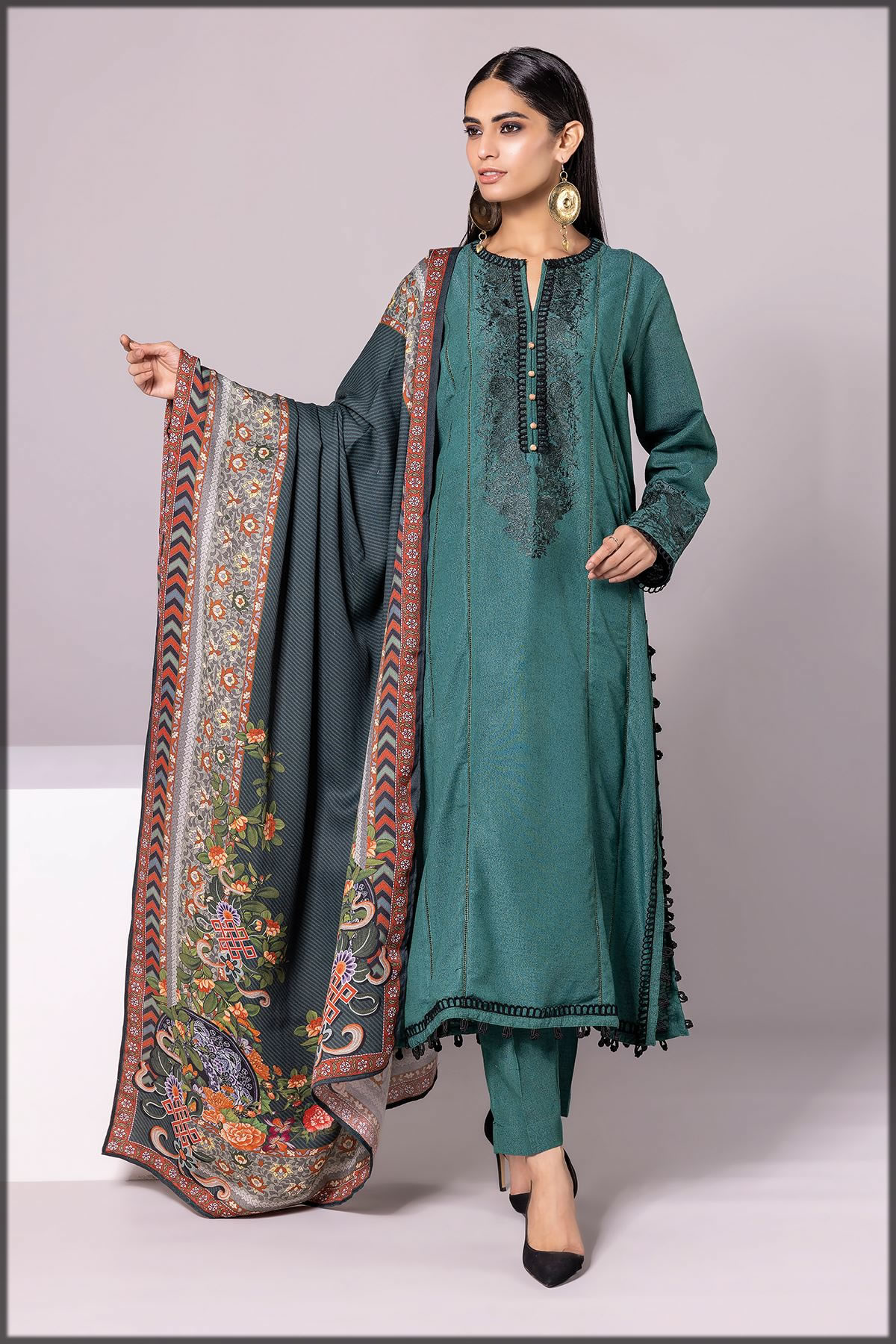khaadi winter karandi collection for women