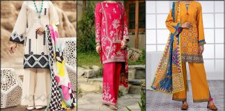 latest almirah winter collection for women and girls