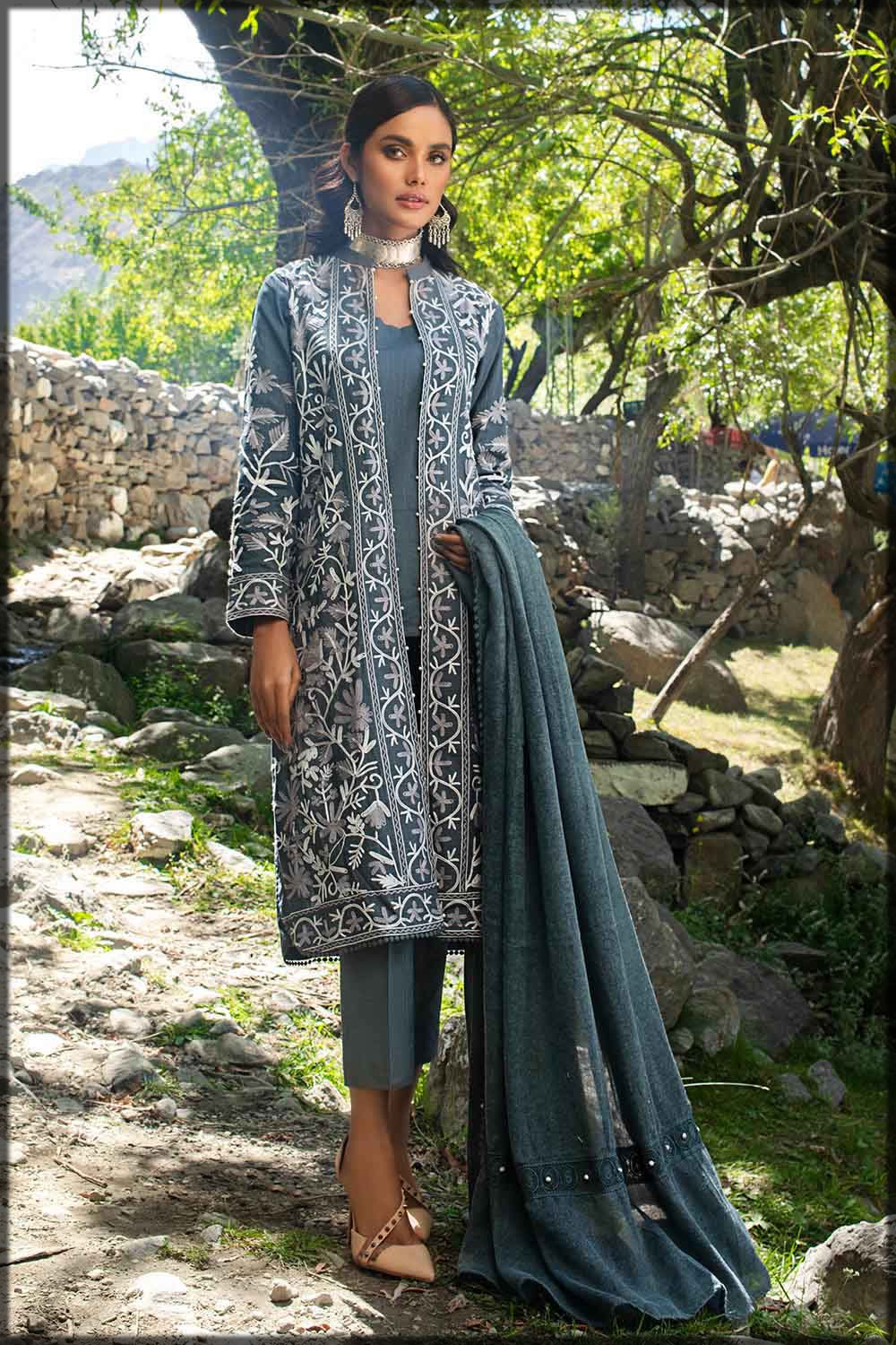 latest gul ahmed winter collection for women