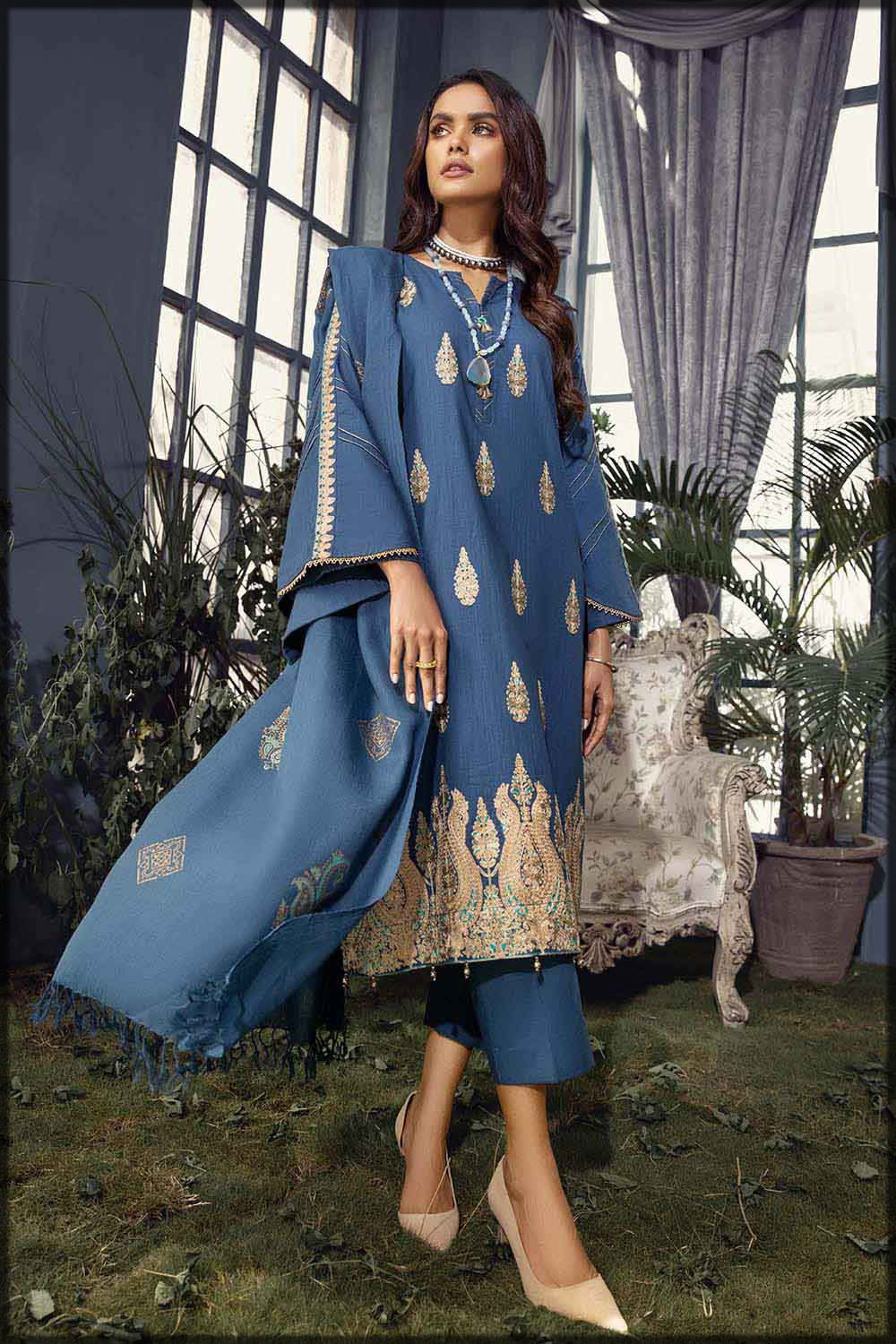 latest gul ahmed winter collection