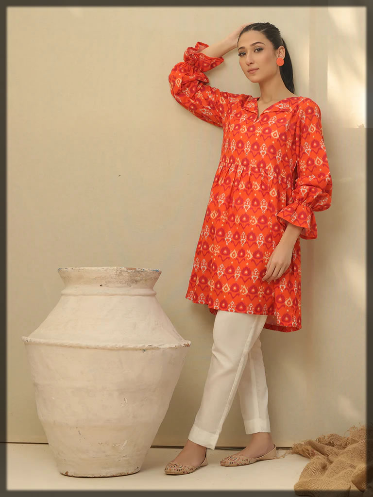 salitex khaddar shirts for women