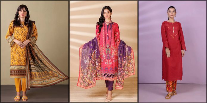 bonanza satrangi winter collection for women and girls