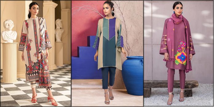 latest alkaram studio winter collection for women