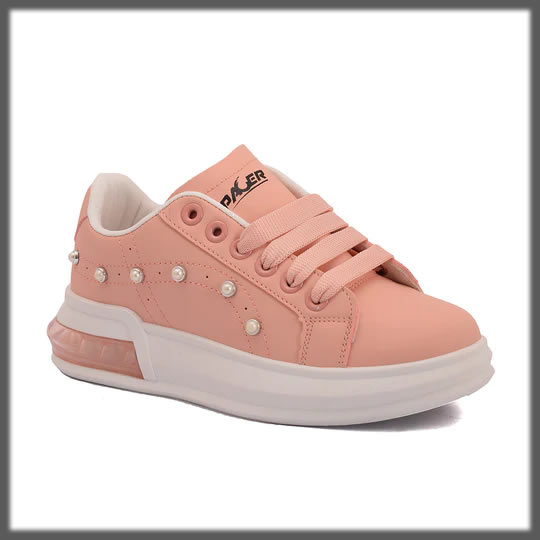 pink winter sneaker collection