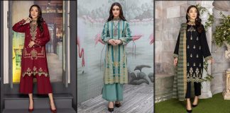 So Kamal Winter Collection 2023 - Beautiful Winter Dresses with Price