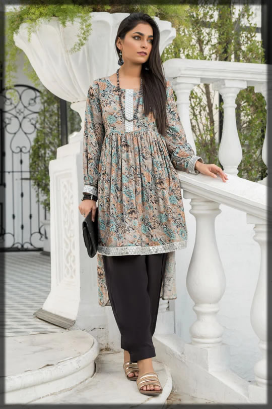 1pc digital linen collection for women