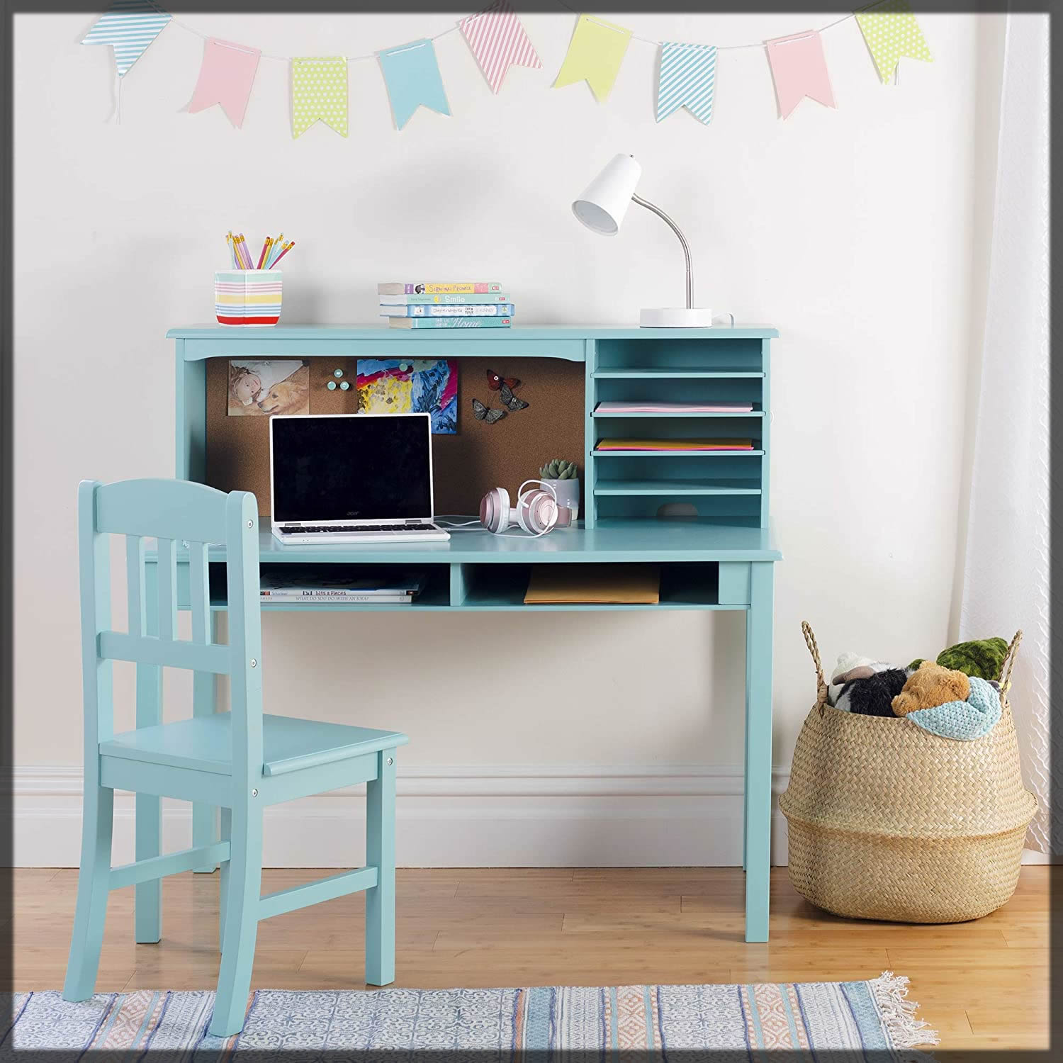 Cute Blue Desk for Kid's 