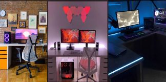 gaming computer tables ideas
