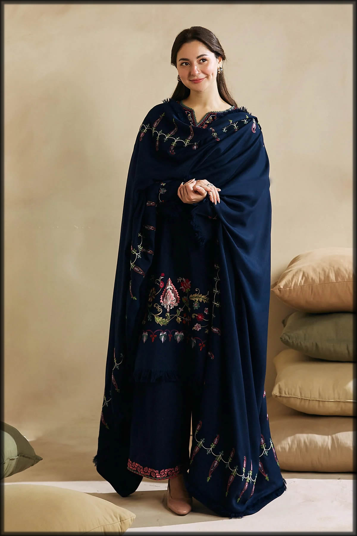 khaddar suits ft hania amir