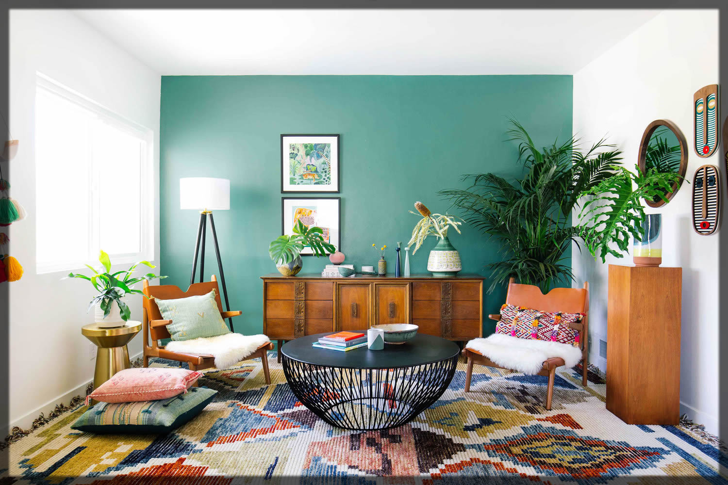 greenry living room design
