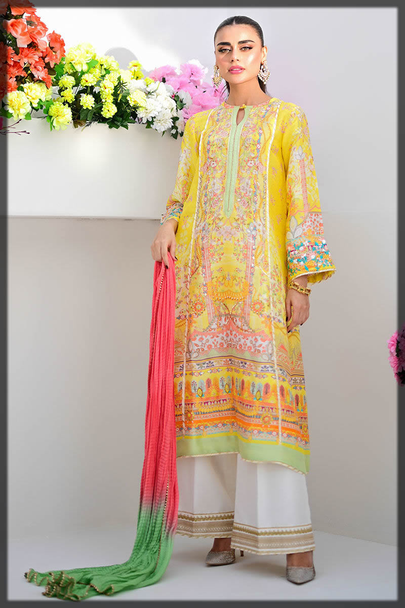 silk Pret dresses by ansab jahangir