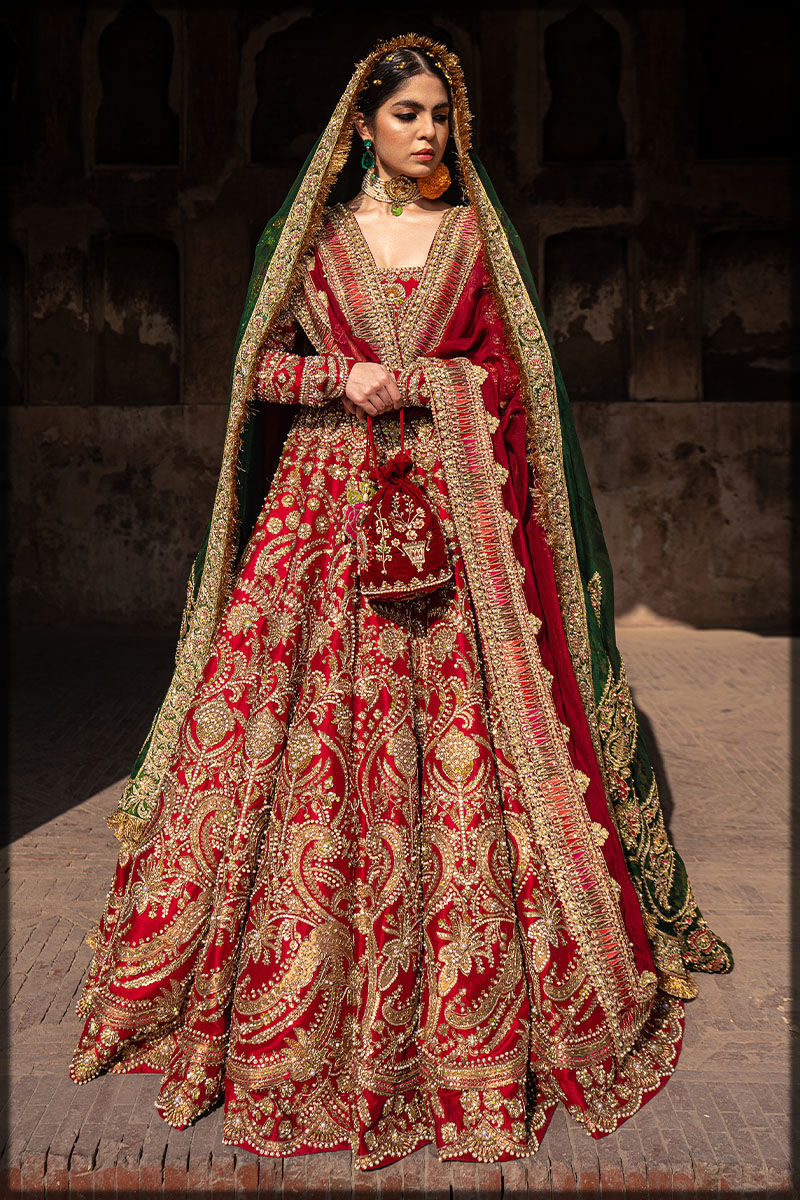 Ali xeeshan sales mehndi dresses
