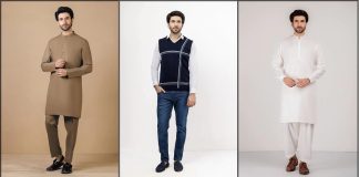 latest and classy bonanza satrangi men winter collection