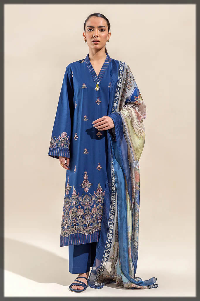 Beechtree unstitched 3pc attire