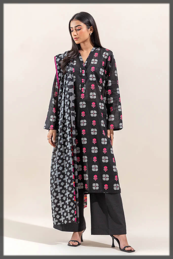 Beechtree unstitched 3pc attire