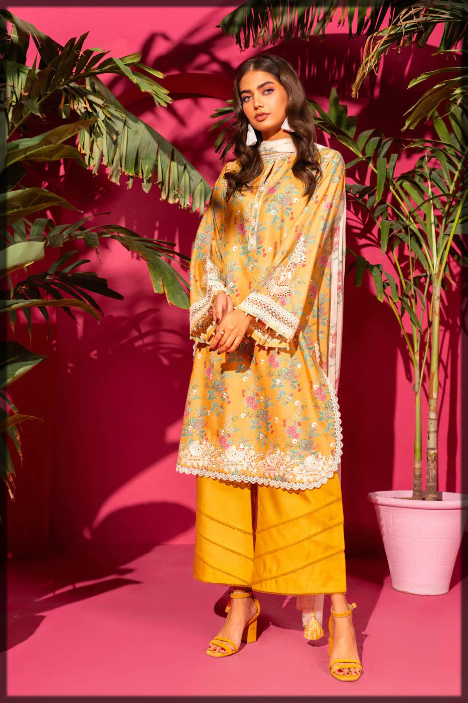 alkaram 3pcs embroidered dresses