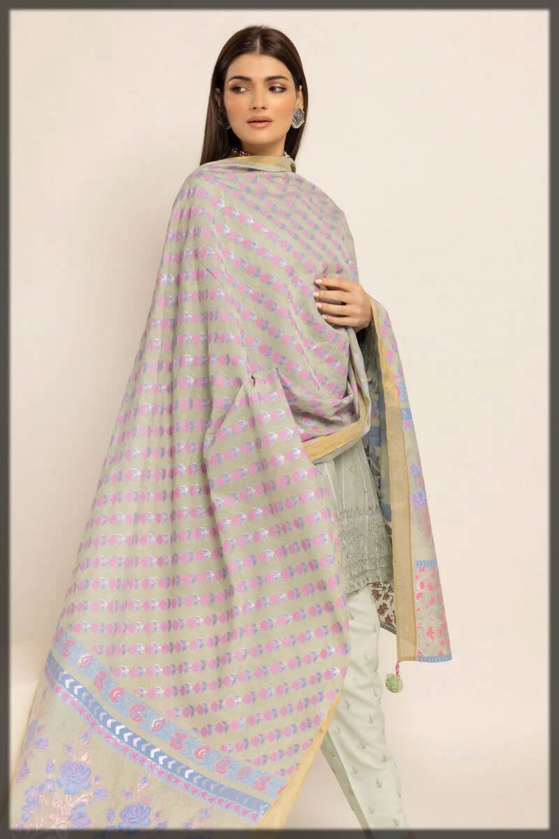 basic khaadi dupatta for girls