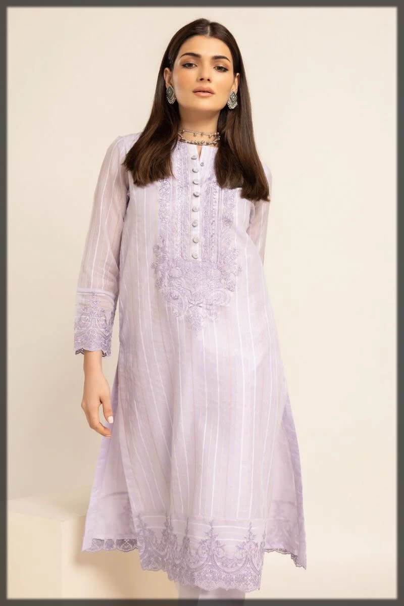 basic khaadi kurta for girls