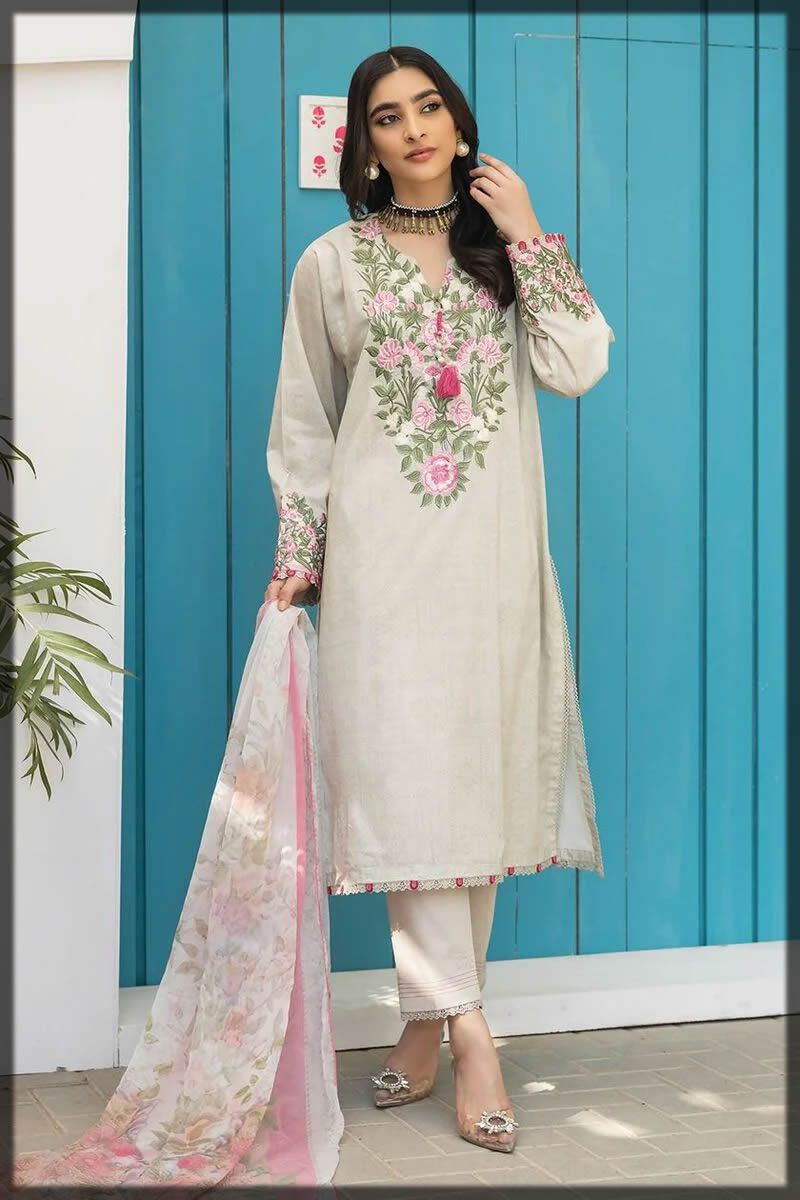 khaadi 3pc dresses for women