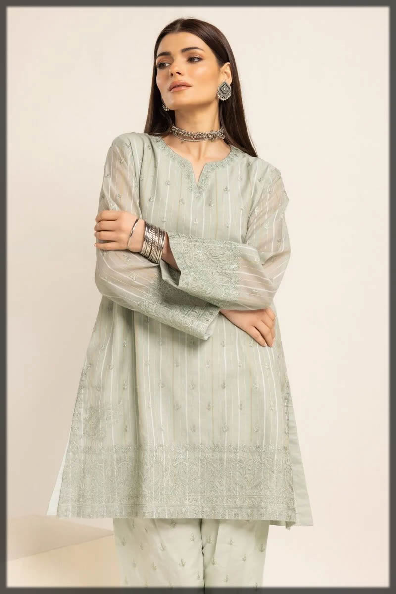 khaadi basic kurta for girls