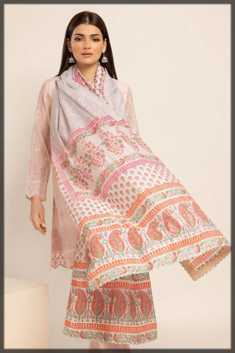 basic khaadi dupatta for girls