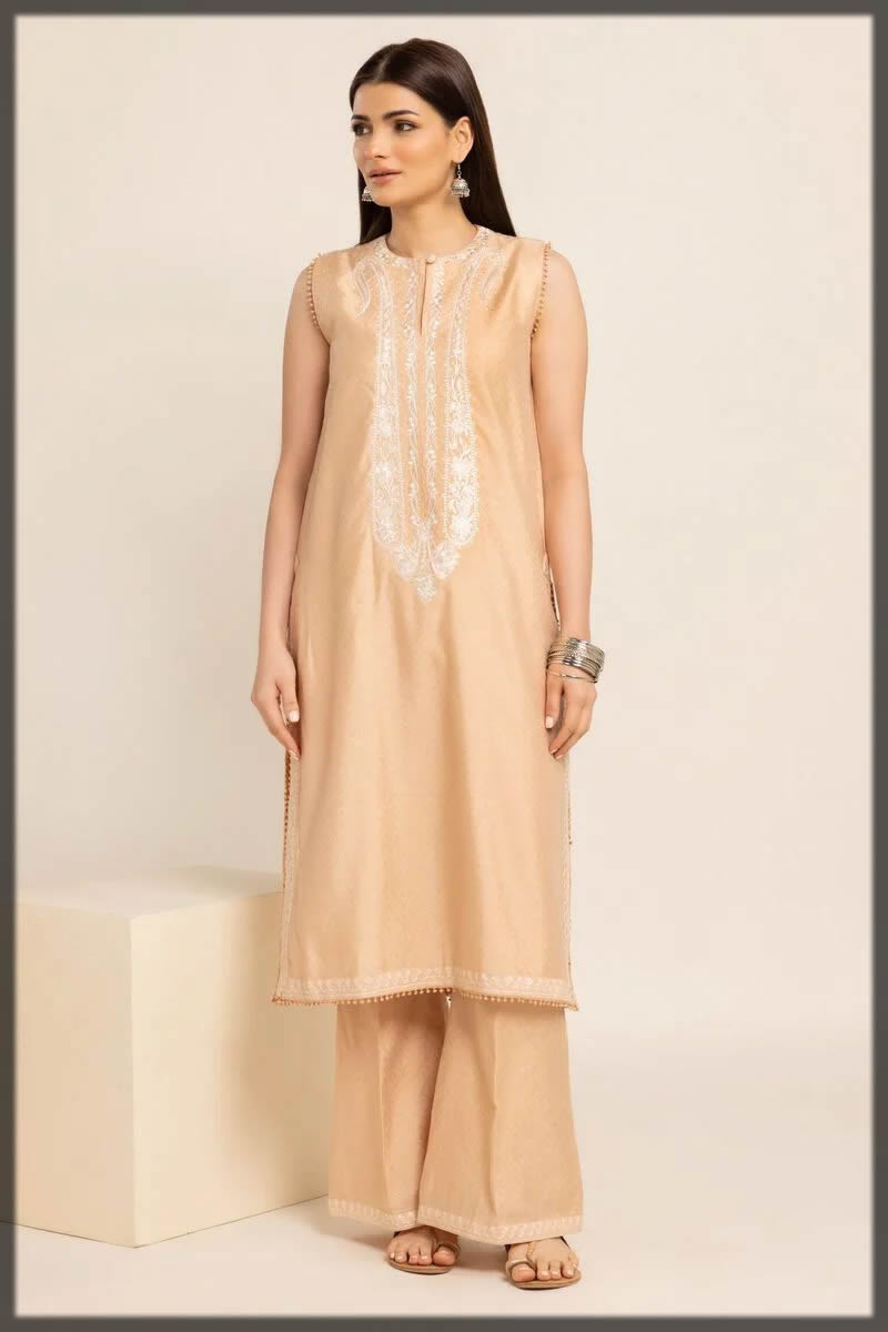 khaadi basic kurta for girls