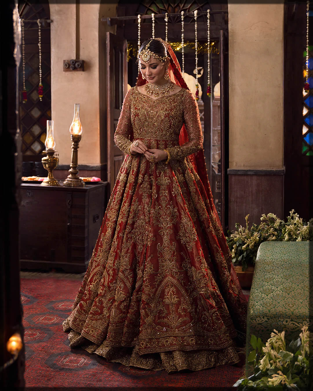 Faiza saqlain bridal dresses ft Hania amir