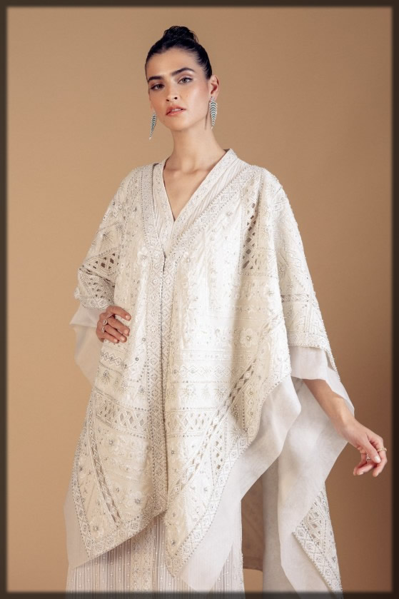 Faraz Manan diffusion white dress