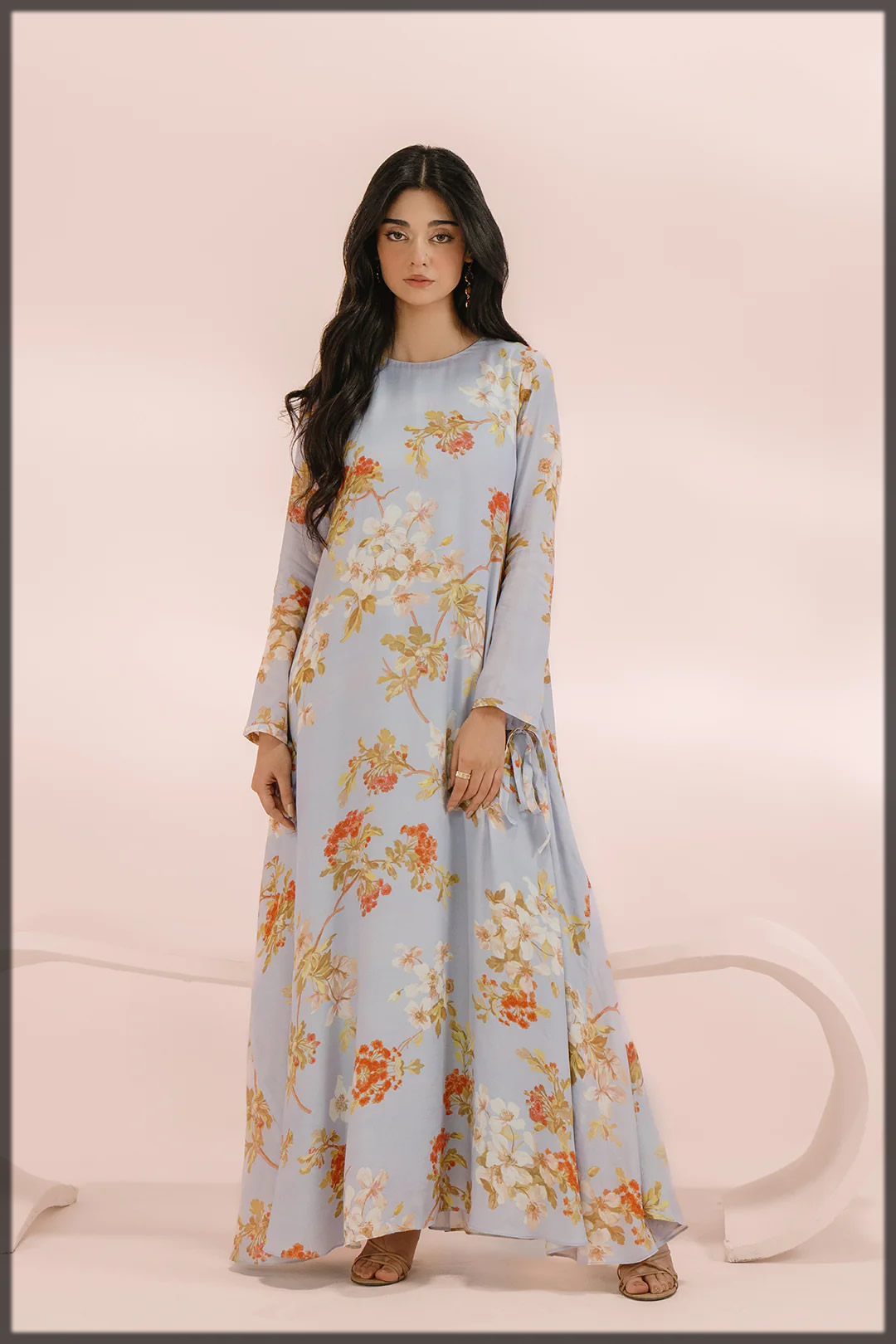 Lulusar floral dresses ft Noor Zafar