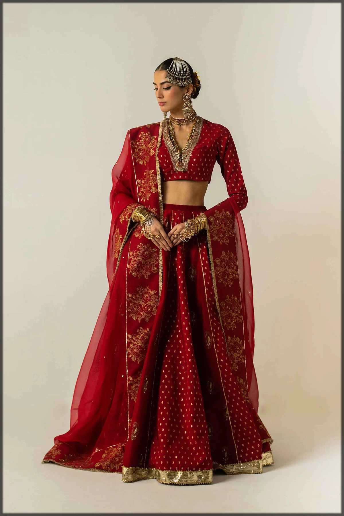 Zara Shahjahan bridal wear