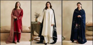 Zara shahjahan winter attires