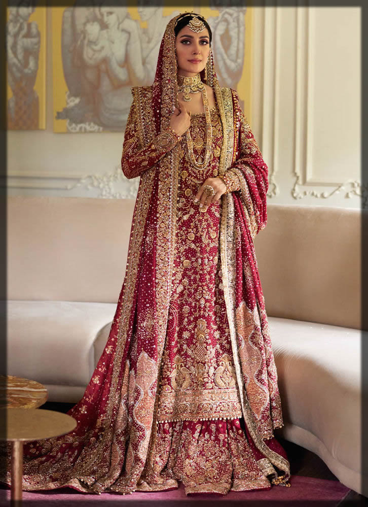 Pakistani bridal dresses by FTB