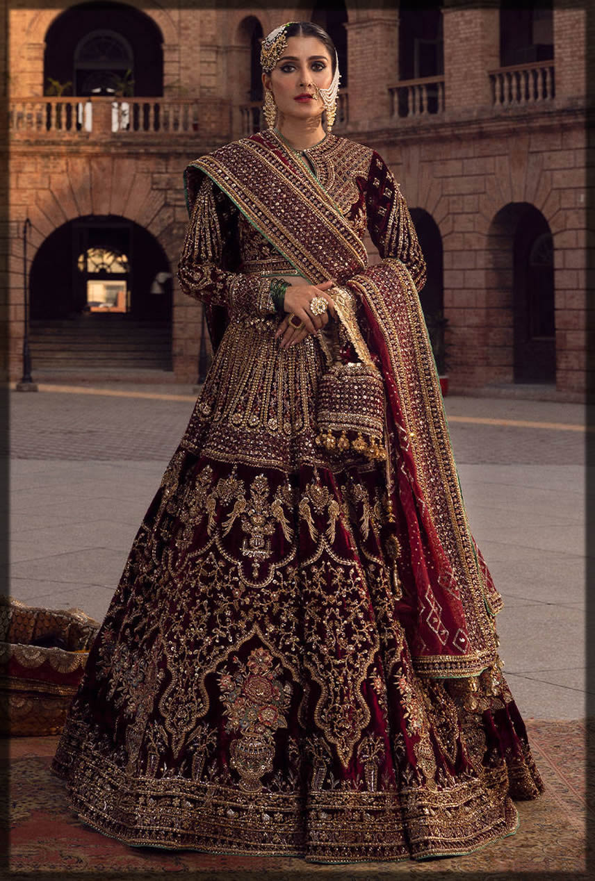 bridal velvet dress