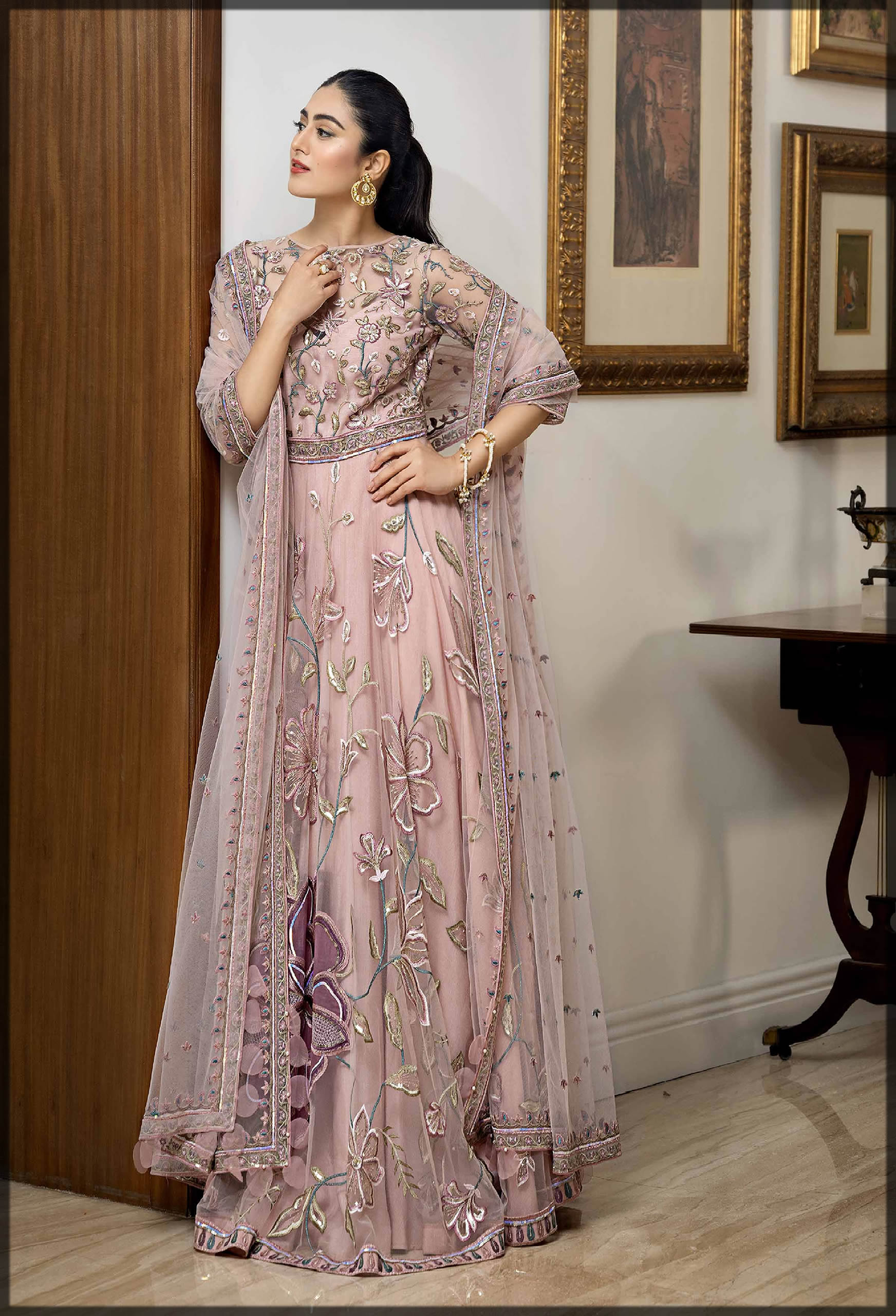 nishat lehenga dresses collection