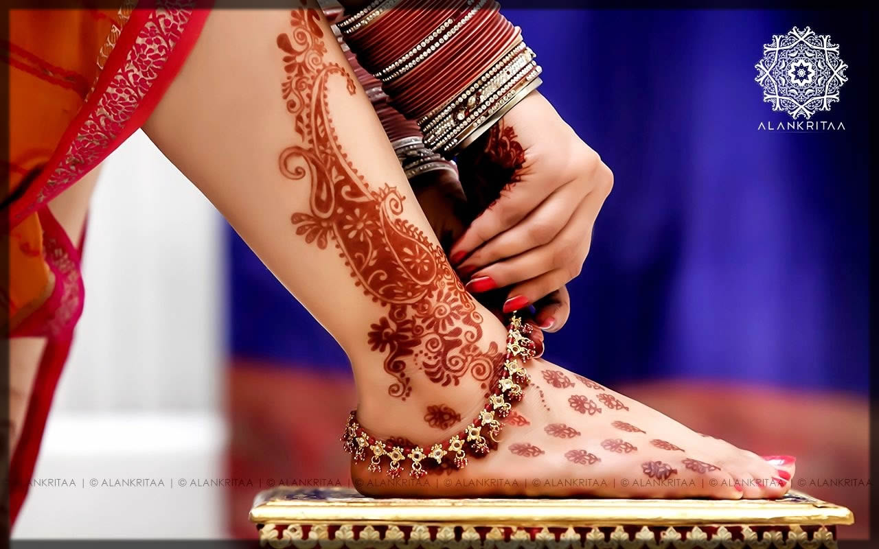 mehndi for bride