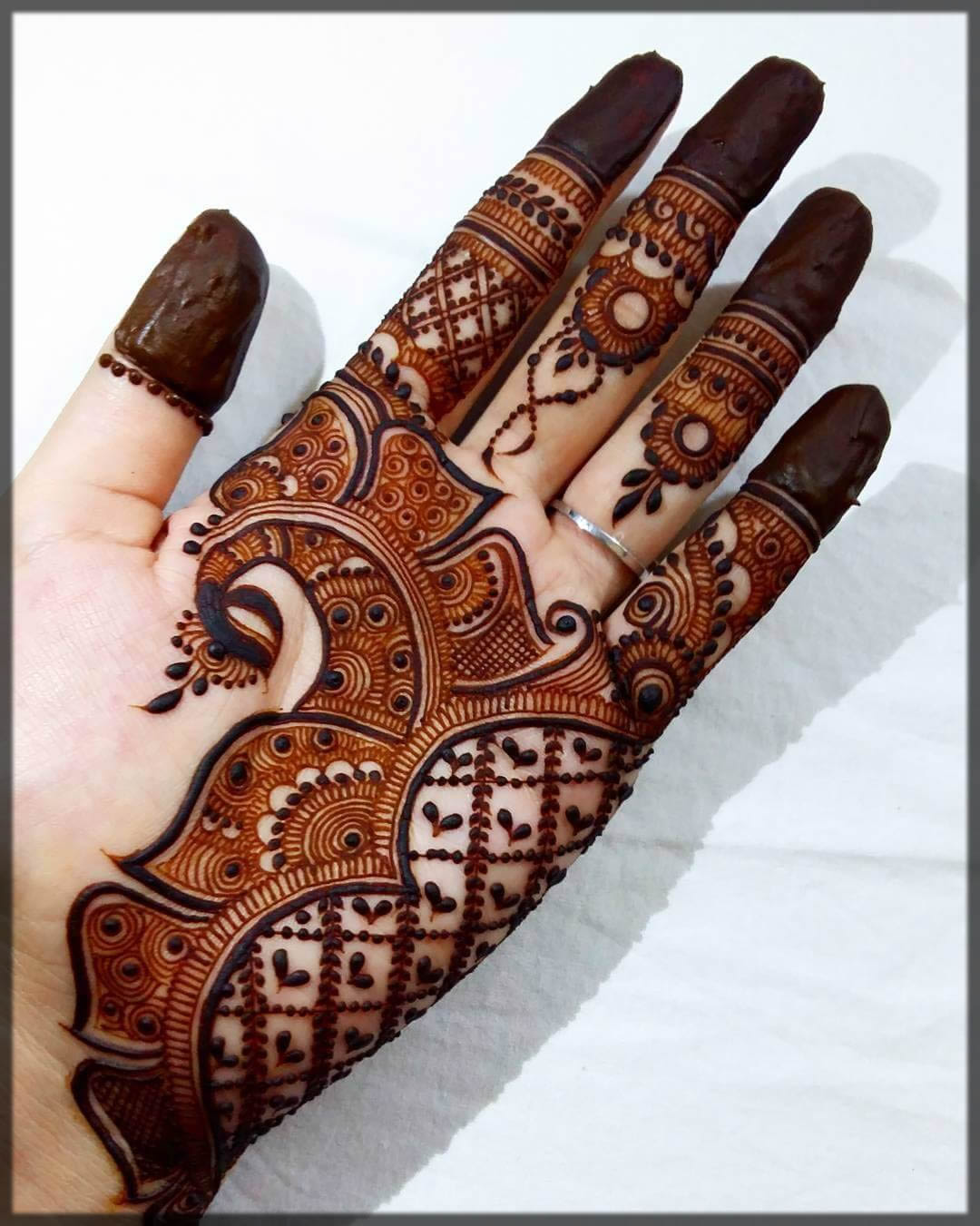 peacock mehendi