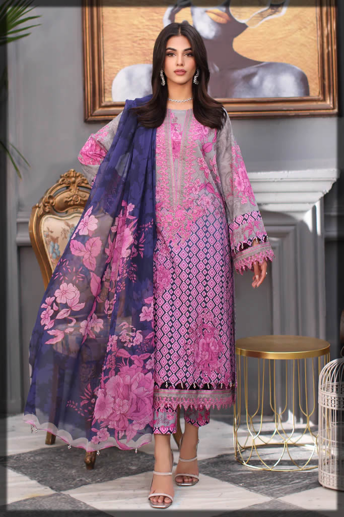 charizma 3pc embroidered dresses