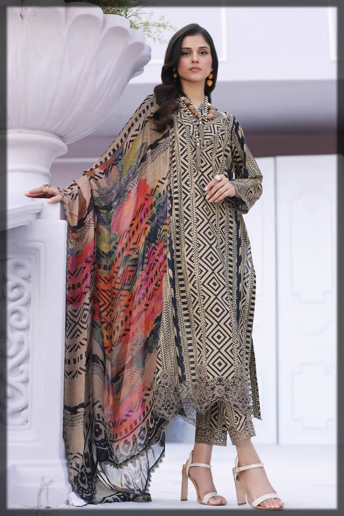 charizma 3pc embroidered dresses