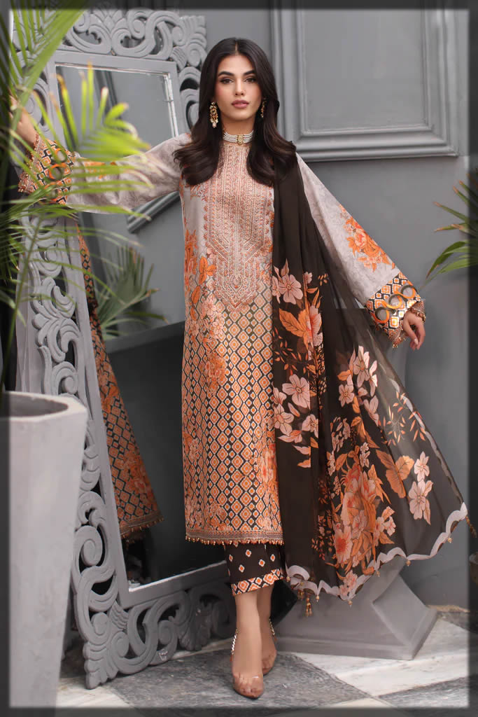 charizma 3pc embroidered dresses
