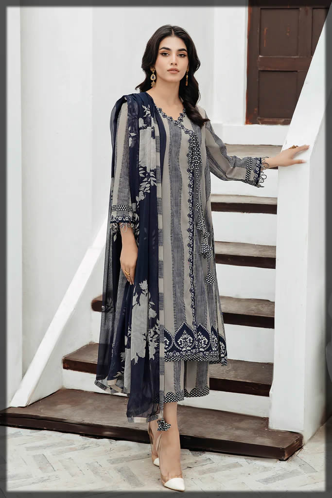 charizma 3pc embroidered dresses