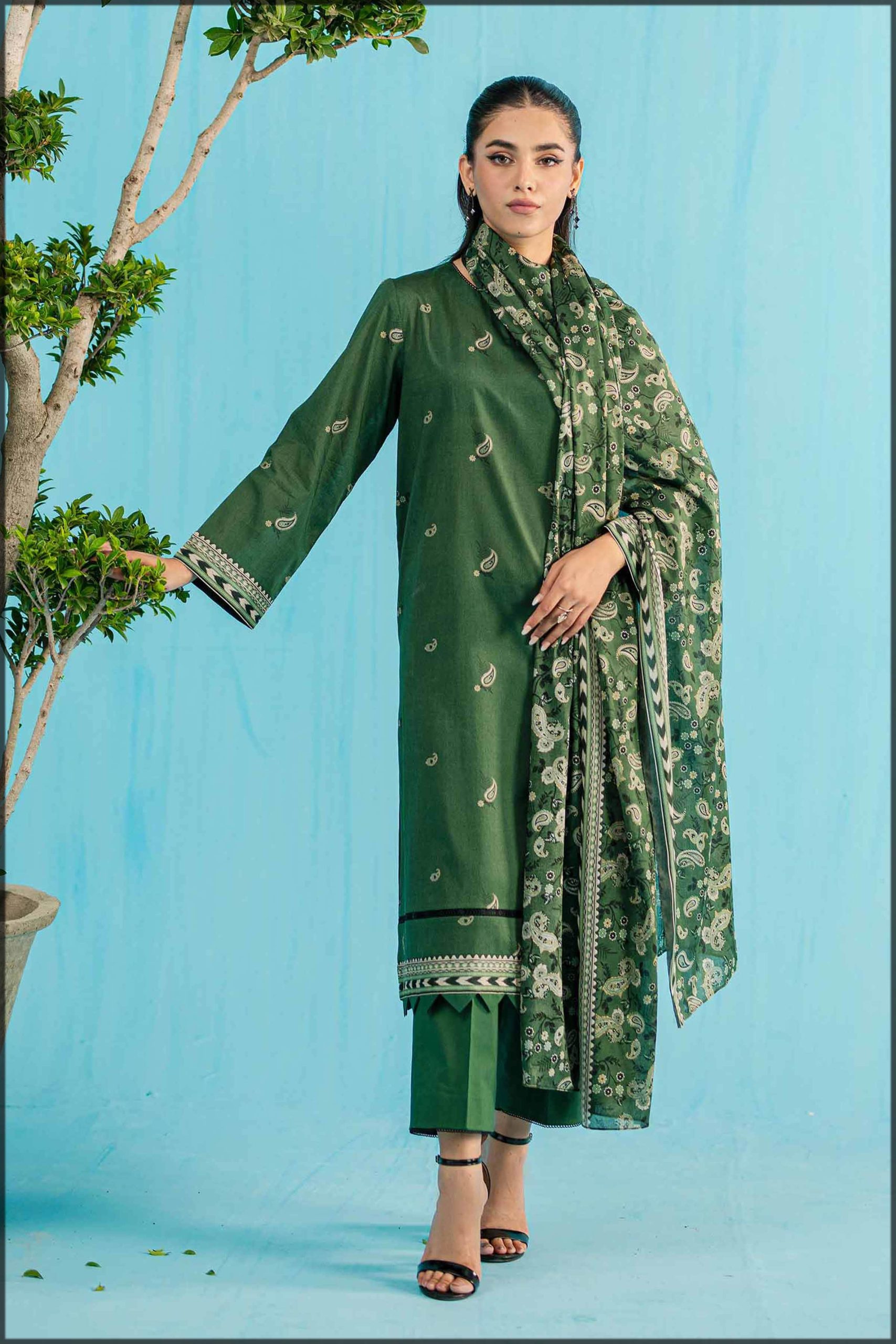 3 pc by Nishat Linen summer collection