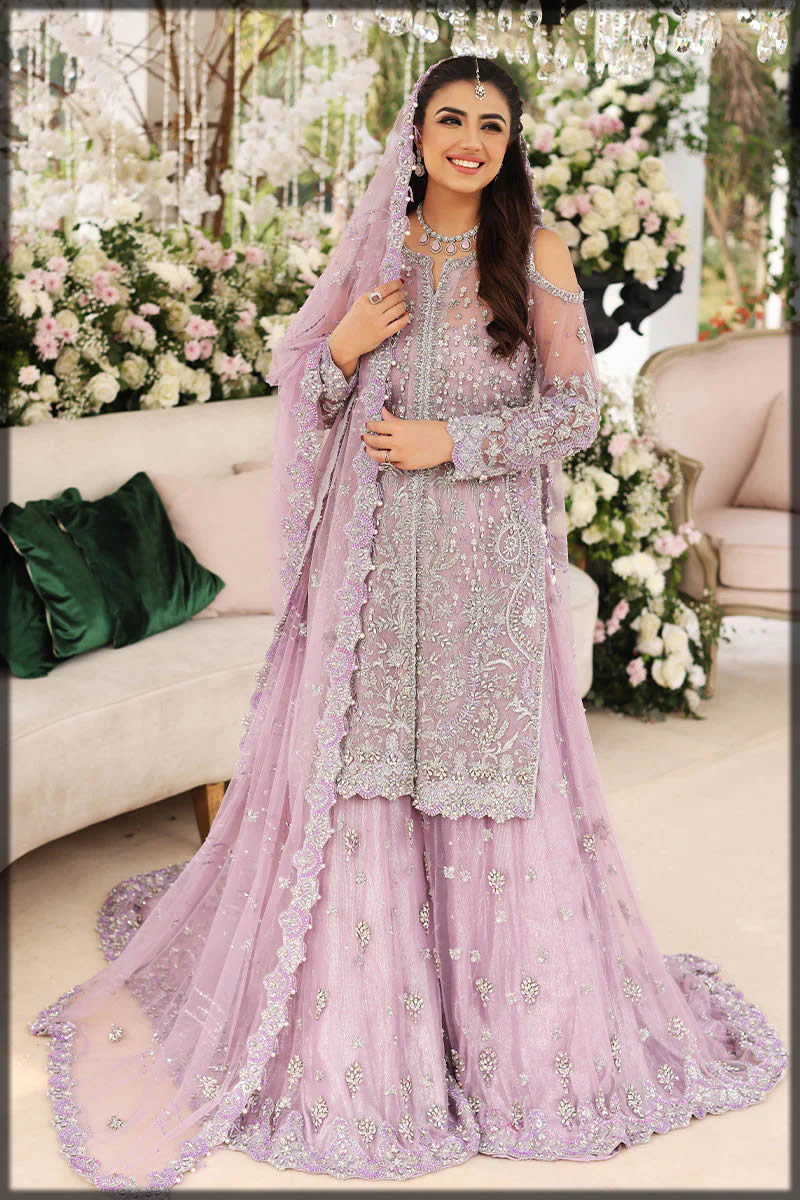 bridal sharara collection for mehndi