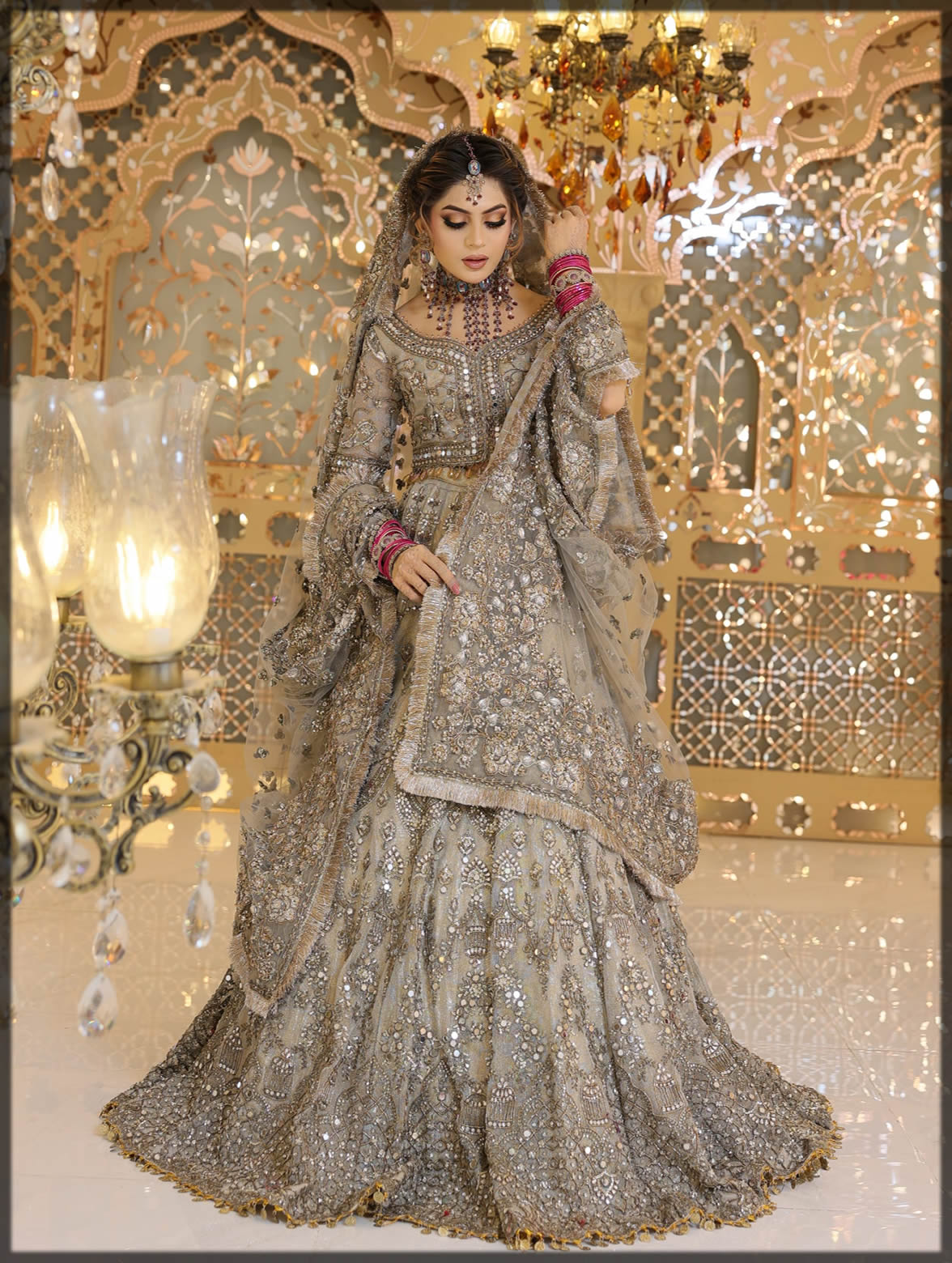 kashees bridal wear for recepion